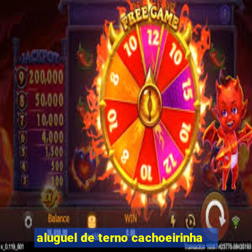 aluguel de terno cachoeirinha